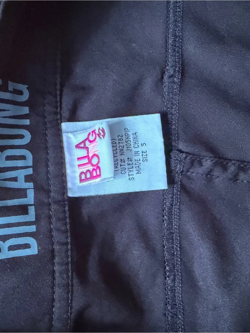 Billabong Women’s Black Board Shorts Size 5 Surf Swim Beach Quick